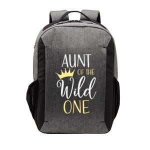 Aunt Of The Wild One First Birthday Matching Family Gift Vector Backpack