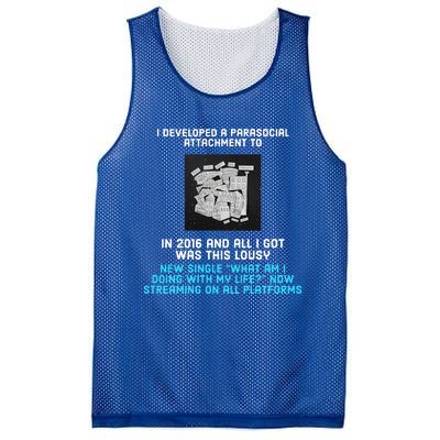 Apes Of The State I Developed A Parasocial Attachment To In 2016 And All I Got W Mesh Reversible Basketball Jersey Tank