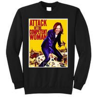 Attack Of The Competent Woman Kamala Harris Sweatshirt