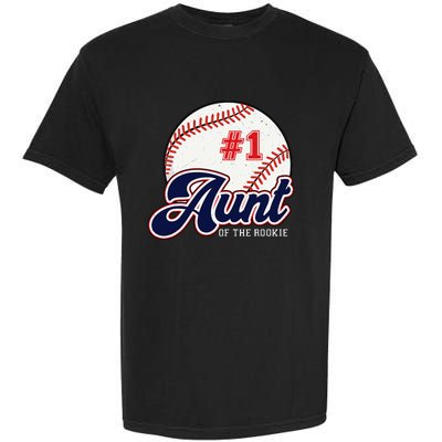 Aunt of the Rookie Rookie of the Year Baseball Aunties Garment-Dyed Heavyweight T-Shirt