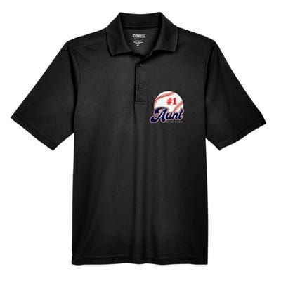 Aunt of the Rookie Rookie of the Year Baseball Aunties Men's Origin Performance Pique Polo