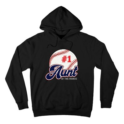 Aunt of the Rookie Rookie of the Year Baseball Aunties Hoodie