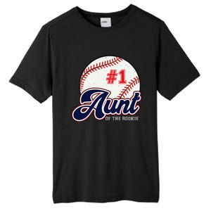 Aunt of the Rookie Rookie of the Year Baseball Aunties Tall Fusion ChromaSoft Performance T-Shirt