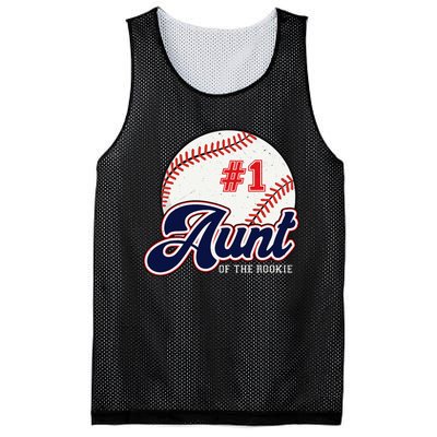 Aunt of the Rookie Rookie of the Year Baseball Aunties Mesh Reversible Basketball Jersey Tank