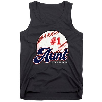 Aunt of the Rookie Rookie of the Year Baseball Aunties Tank Top