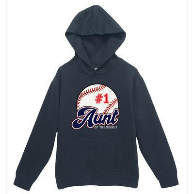 Aunt of the Rookie Rookie of the Year Baseball Aunties Urban Pullover Hoodie