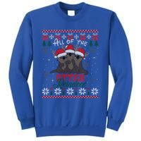 All Of The Otter Reindeer Christmas Funny Cute Ugly Sweater Gift Sweatshirt