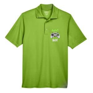 Aunt Of The Birthday Boy Matching Video Game Birthday Gift Men's Origin Performance Pique Polo