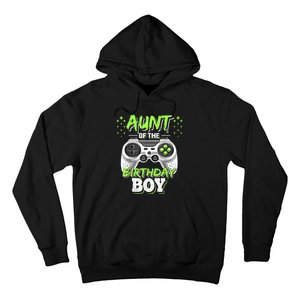 Aunt Of The Birthday Boy Matching Video Game Birthday Gift Hoodie