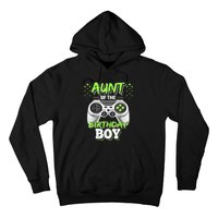 Aunt Of The Birthday Boy Matching Video Game Birthday Gift Hoodie