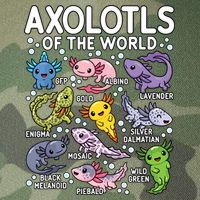 Axolotls Of The World Cute Kawaii Axolotl Legacy Tie Dye Trucker Hat
