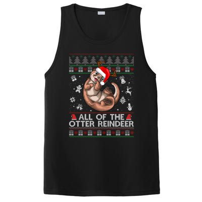 All Of The Otter Reindeercute Gift Funny Christmas Cool Gift PosiCharge Competitor Tank