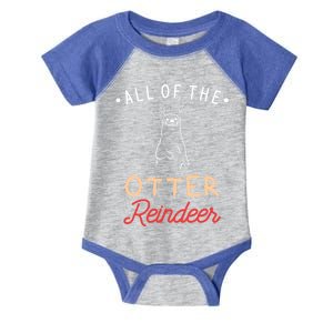 All Of The Otter Reindeer Gift Infant Baby Jersey Bodysuit