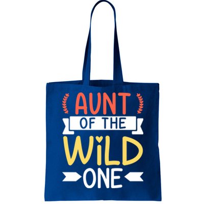 Aunt Of The Wild One 'S First Birthday Party Family Gift Tote Bag