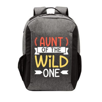 Aunt Of The Wild One 'S First Birthday Party Family Gift Vector Backpack