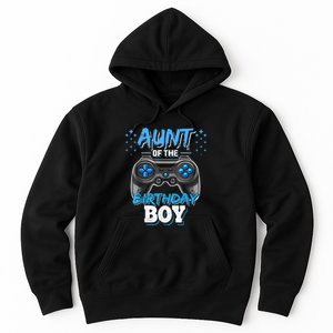 Aunt Of The Birthday Boy Matching Video Game Birthday Gift Hoodie