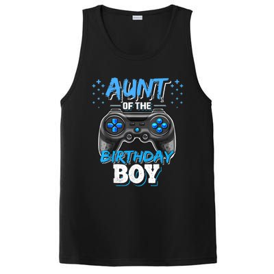 Aunt Of The Birthday Boy Matching Video Game Birthday Gift PosiCharge Competitor Tank