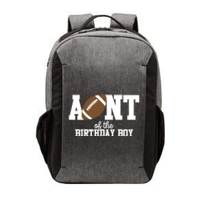 Aunt Of The Birthday Football Lover First Birthday Party Gift Vector Backpack