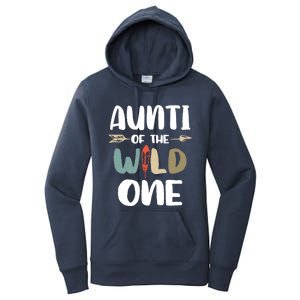 Aunt Of The Wild One Boho Cool Gift Women's Pullover Hoodie