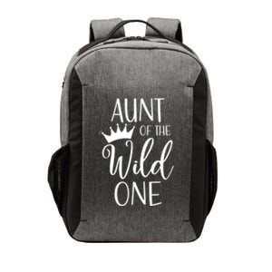 Aunt Of The Wild One First Birthday Matching Family Gift Vector Backpack