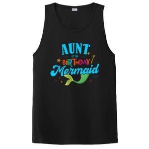 Aunt of the Birthday Mermaid Matching Family Party Squad PosiCharge Competitor Tank