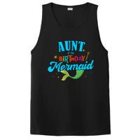 Aunt of the Birthday Mermaid Matching Family Party Squad PosiCharge Competitor Tank