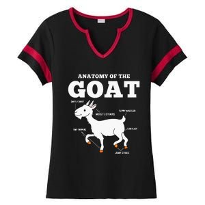 Anatomy Of The Goat Ladies Halftime Notch Neck Tee