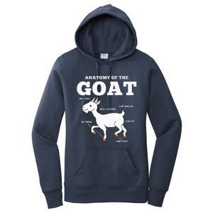 Anatomy Of The Goat Women's Pullover Hoodie