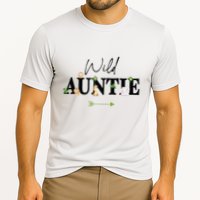 Auntie Of The Wild One Zoo Birthday Safari Jungle Animal Cooling Performance Crew T-Shirt