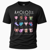 Axolotls Of The World Funny Kawaii Axolotls Performance Shirt