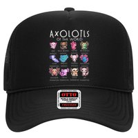 Axolotls Of The World Funny Kawaii Axolotls Trucker Hat
