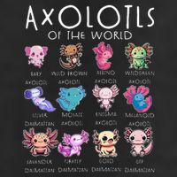 Axolotls Of The World Funny Kawaii Axolotls Trucker Hat