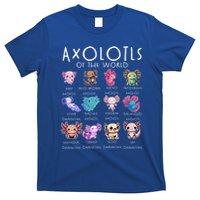 Axolotls Of The World Funny Kawaii Axolotls T-Shirt