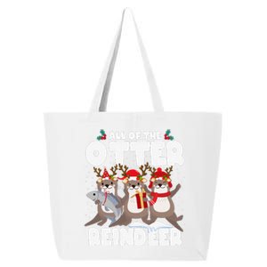 All Of The Otter Reindeer Funny Christmas Pajama Gifts 25L Jumbo Tote