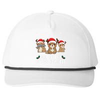 All Of The Otter Reindeer Christmas Snapback Five-Panel Rope Hat