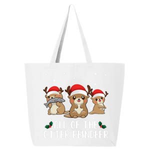 All Of The Otter Reindeer Christmas 25L Jumbo Tote