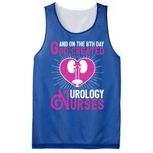 And On The 8th Day God Created Urology Nurses And Nursing Gift Mesh Reversible Basketball Jersey Tank