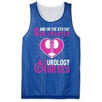 And On The 8th Day God Created Urology Nurses And Nursing Gift Mesh Reversible Basketball Jersey Tank