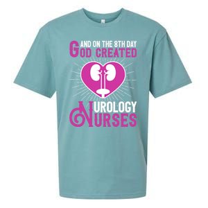 And On The 8th Day God Created Urology Nurses And Nursing Gift Sueded Cloud Jersey T-Shirt