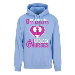 And On The 8th Day God Created Urology Nurses And Nursing Gift Unisex Surf Hoodie