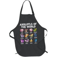 Axolotls Of The World Kawaii Types Of Axolotl Fish Apron