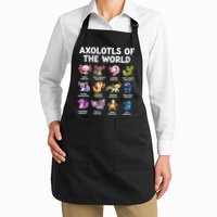 Axolotls Of The World Kawaii Types Of Axolotl Fish Apron