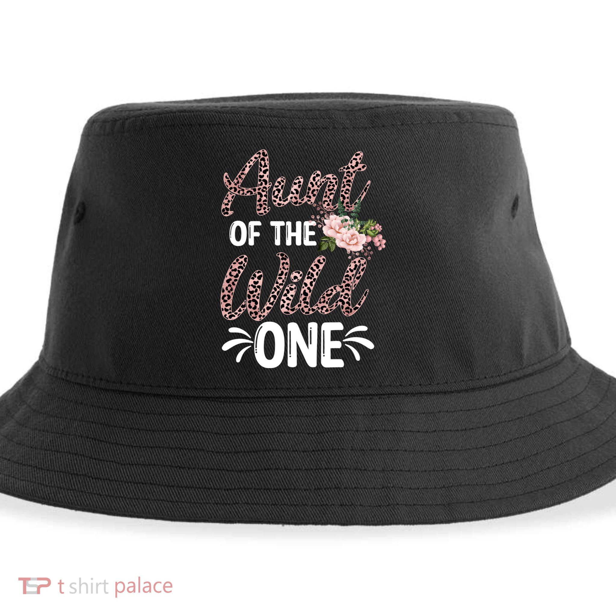 Aunt Of The Wild One Gift Zoo Themed 1st Birthday Auntie Gift Sustainable Bucket Hat