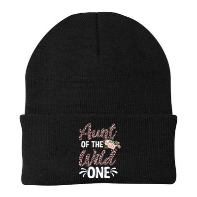 Aunt Of The Wild One Gift Zoo Themed 1st Birthday Auntie Gift Beanie