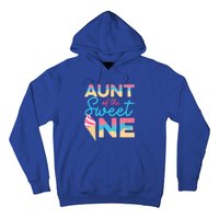 Aunt Of The Sweet One Ice Cream 1st First Family Birthday Cool Gift Hoodie