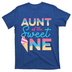 Aunt Of The Sweet One Ice Cream 1st First Family Birthday Cool Gift T-Shirt