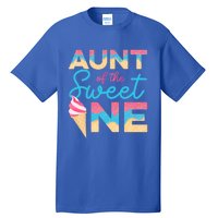 Aunt Of The Sweet One Ice Cream 1st First Family Birthday Cool Gift Tall T-Shirt