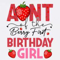 Aunt Of The Berry First Birthday Gifts Sweet Strawberry Beanie