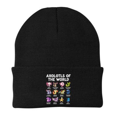 Axolotls Of The World Kawaii Types Of Axolotl Fish Amphibian Beanie