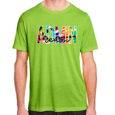 Admin Office Team Back To School Matching Group Squad Adult ChromaSoft Performance T-Shirt